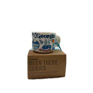 Starbucks Georgia Been There Series 2oz. Mini Demitasse Holiday Ornament NIB